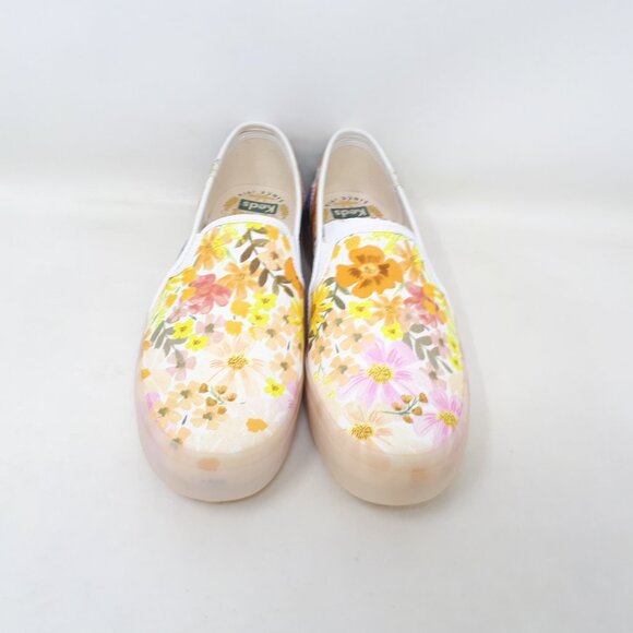 Keds Double Decker RPC Marguerite Floral Pink Womens Size 8 Casual Shoe Sneaker - Picture 8 of 12